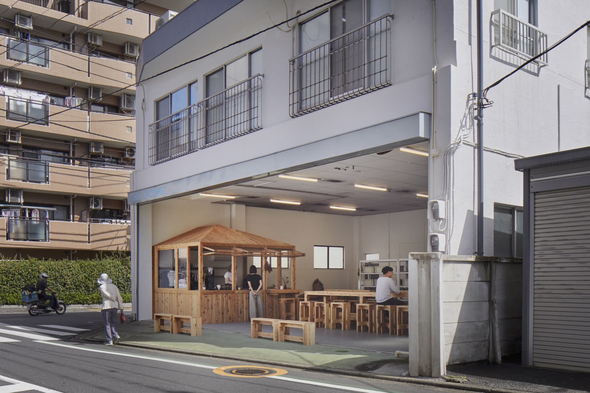 115㎡，日本东京都LIGHT UP COFFEE咖啡店 4