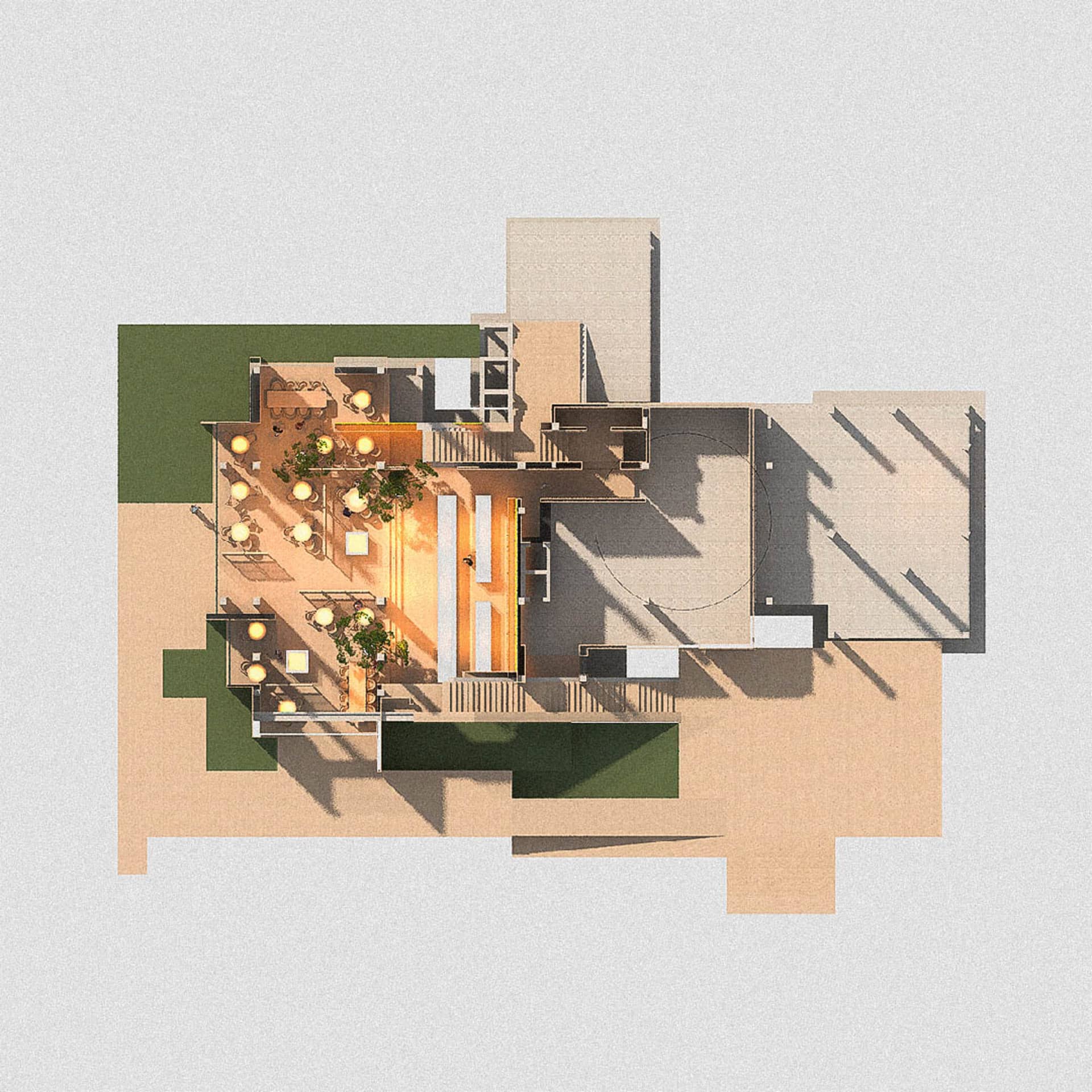 Inviting open space with multiple seating areas, chairs, and comfortable atmosphere