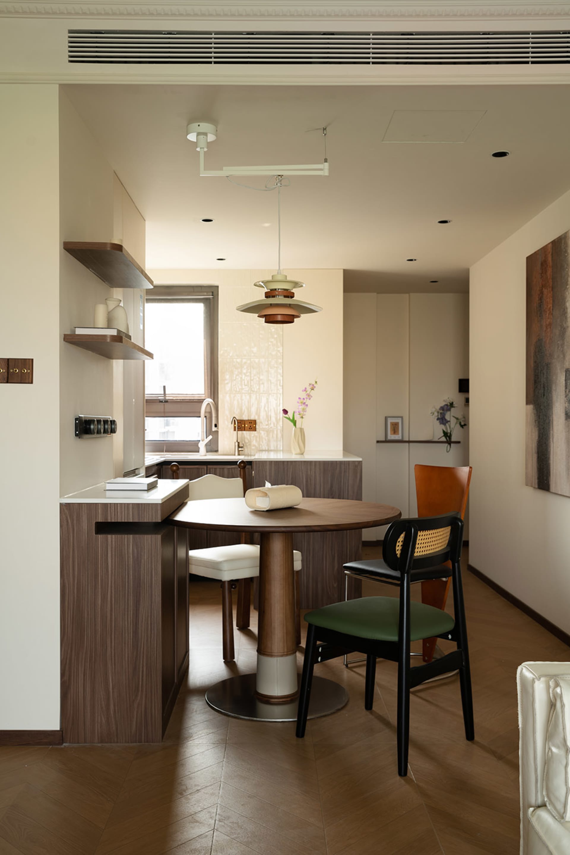 78㎡，北京两居室公寓-自然与艺术的共生 3