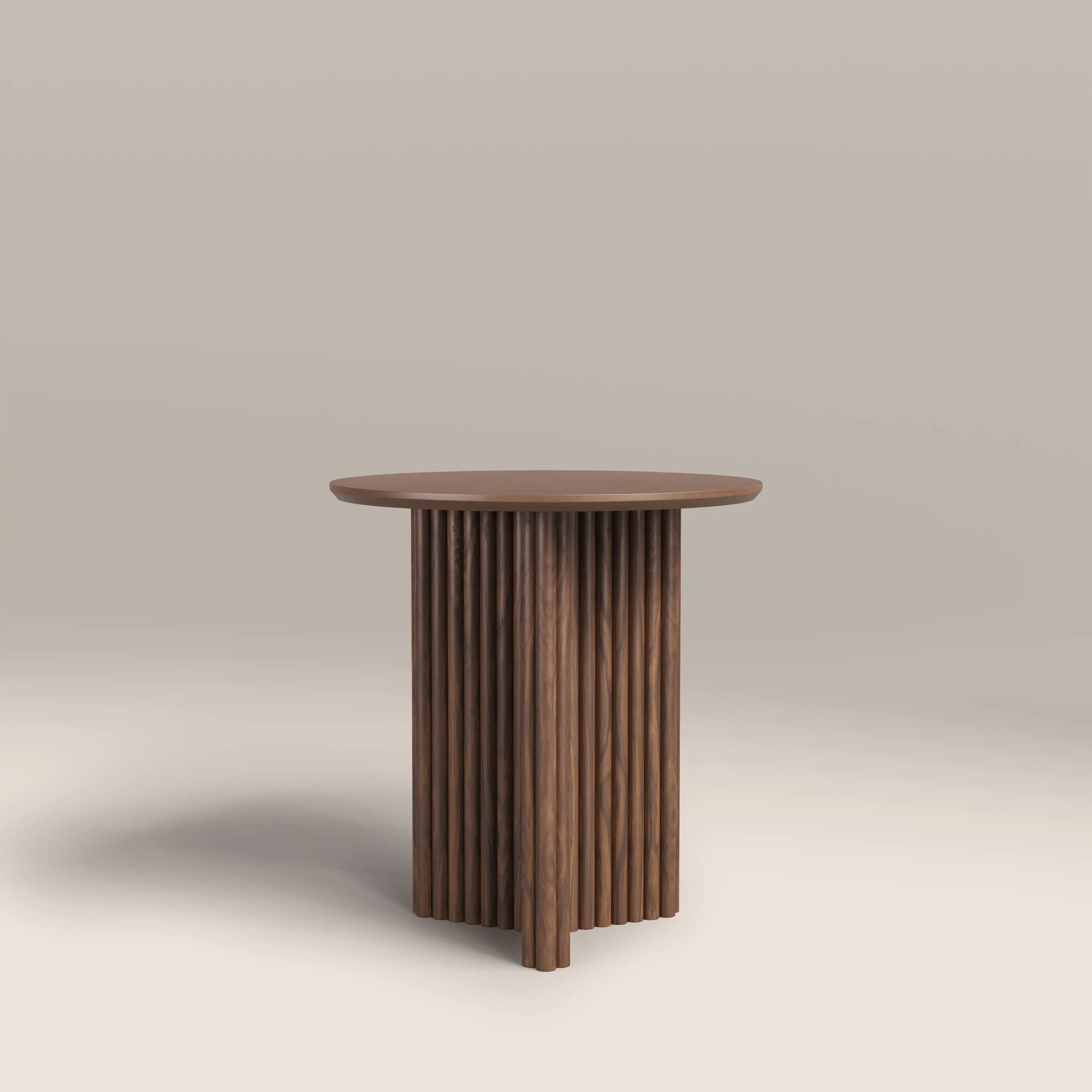 Caleb Rounds Caleb Round Wooden Side Table - Shop | Feel Design