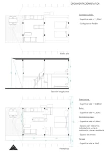 Floor plan of a modern flat showing layout and dimensions of rooms.