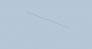 Linear design element in minimalist design context