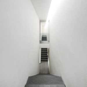 Minimalist staircase interior design space