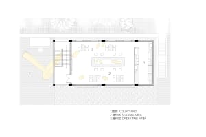 A modern interior space with various seating areas, chairs, and a focus on comfort and socialization