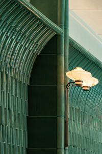 Elegant interior with ornate walls, archway, and intricate designs