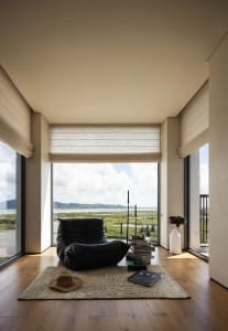 Cozy Reading Nook with Leather Chair