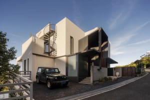 Modern House with Two-Story Staircase