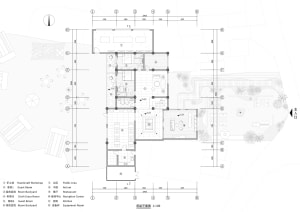 Clean and organized floor plan with modern design, white materials, and natural lighting