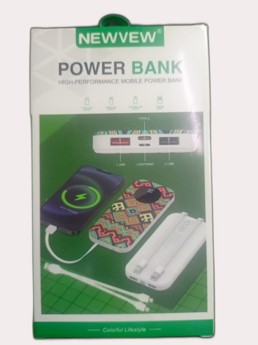 NEWVEW Tribal 10000 mAh powerbank - Image 1