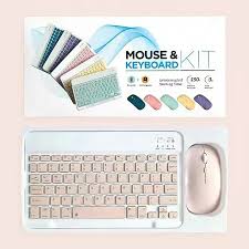 Wireless Bluetooth Rechargeable USB Keyboard and Mouse Set thumbnail 2