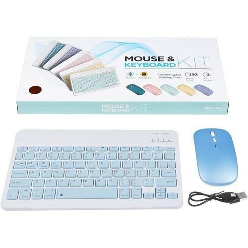 Wireless Bluetooth Rechargeable USB Keyboard and Mouse Set thumbnail 4