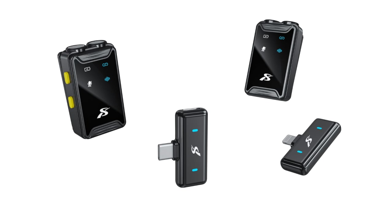 SX22 Mini Lapel Wireless Microphone with Noise Cancellation thumbnail 2