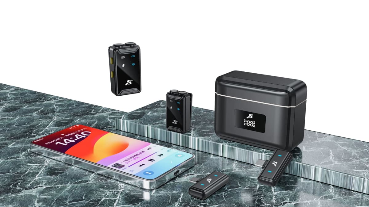 SX22 Mini Lapel Wireless Microphone with Noise Cancellation thumbnail 3