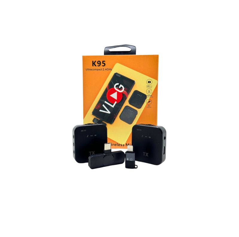 K95 VLOG Wireless microphones thumbnail 2