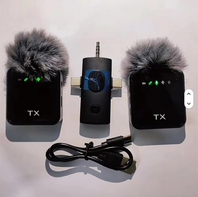 3 in 1 F11-2 Wireless Microphone Hands Free thumbnail 4