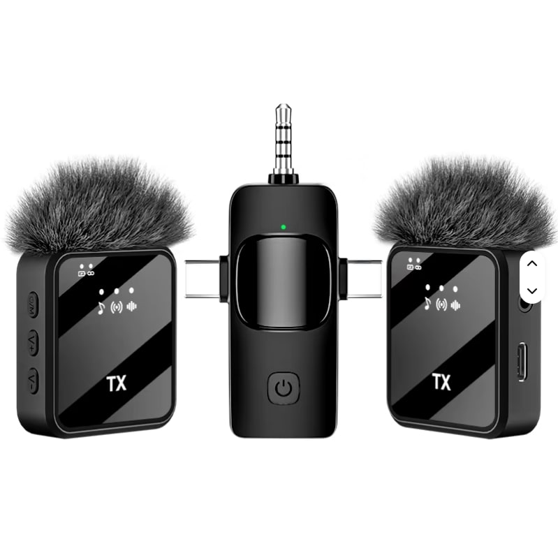 3 in 1 F11-2 Wireless Microphone Hands Free thumbnail 5
