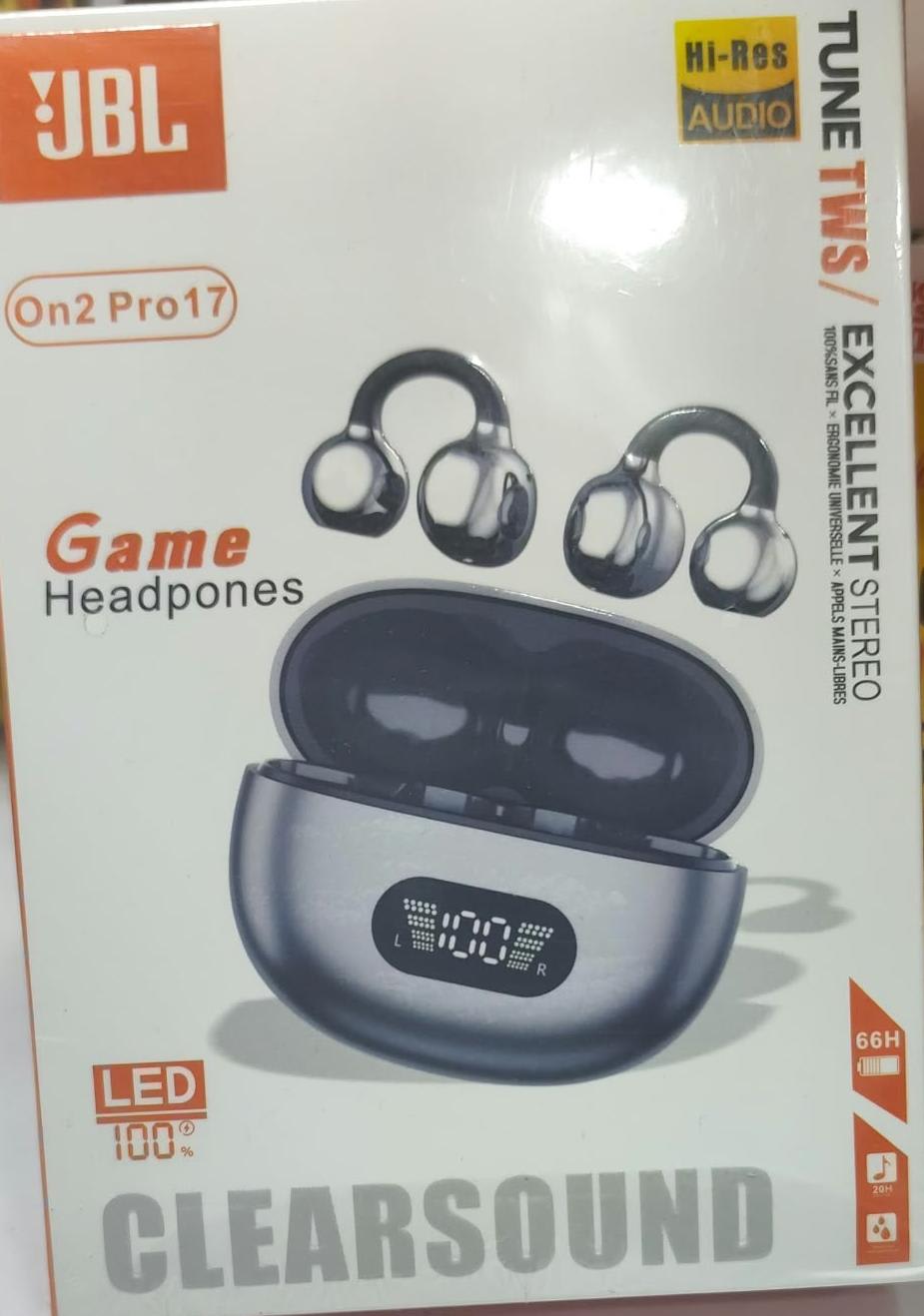 Clearsound On2 Pro17 True Wireless Earbuds — Game Headphones - Image 1