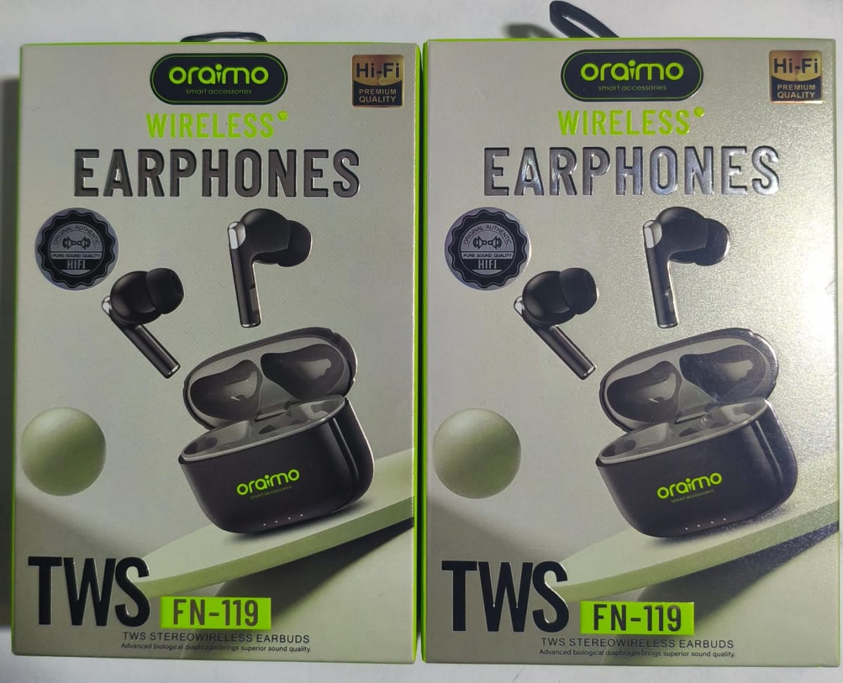 Oraimo FN-121 Stereo Wireless Sport Metal Headphone - Image 1