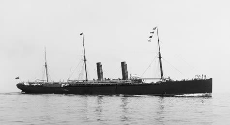 An image of the ship SS Verona.