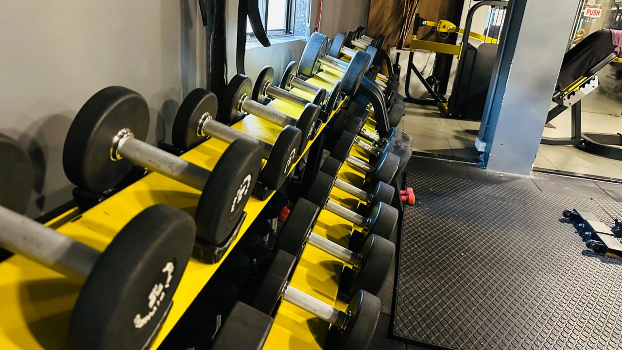 Free Weights at RB Fitness Gym Gandevi