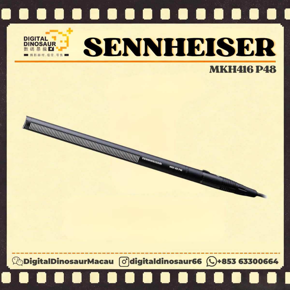 SENNHEISER MKH416 P48