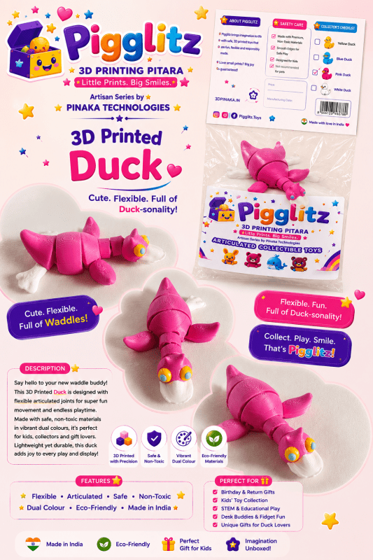 Pigglitz 3D Printed Duck
