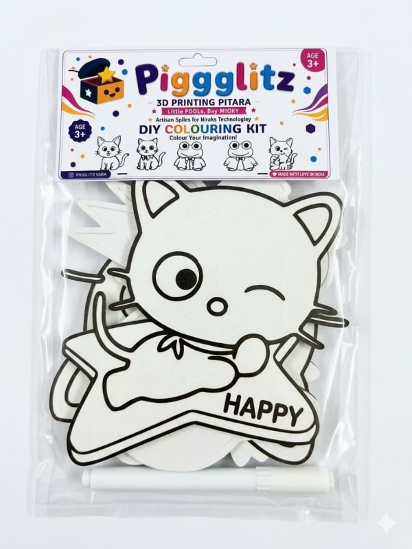 Pigglitz DIY Colouring Kit