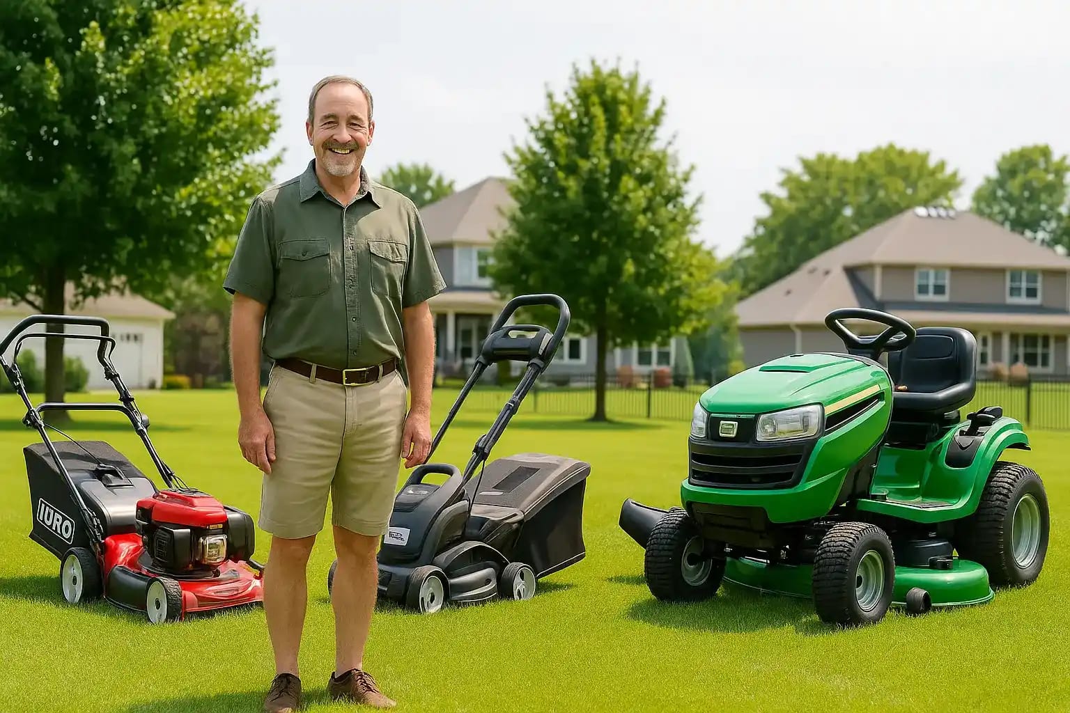 Types of Lawn Mowers Complete Guide for Every Yard Size