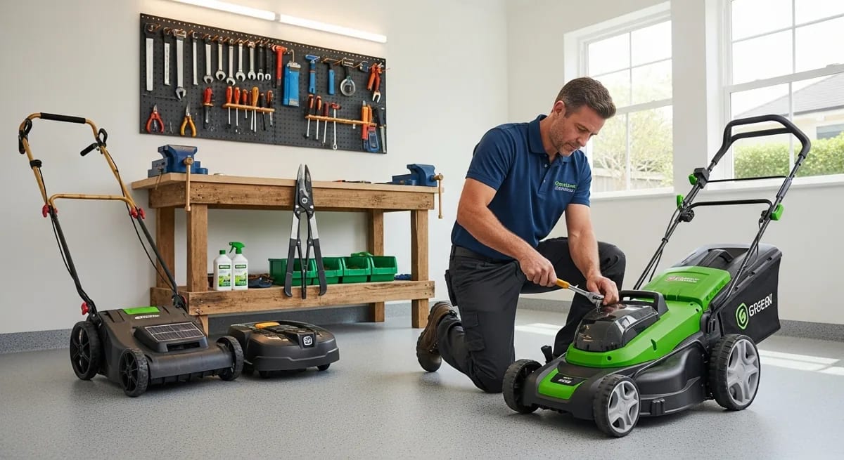 Photo inspiration: Visual Reference: 7 Steps For Eco Friendly Lawn Mower Maintenance Longevity