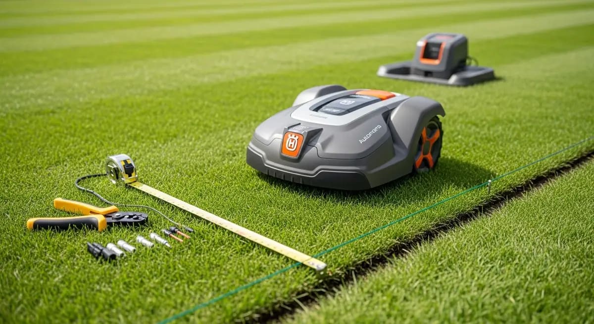 Set Up a GPS or Wire-Free Robot Mower Set Up a GPS or Wire-Free Robot Mower
