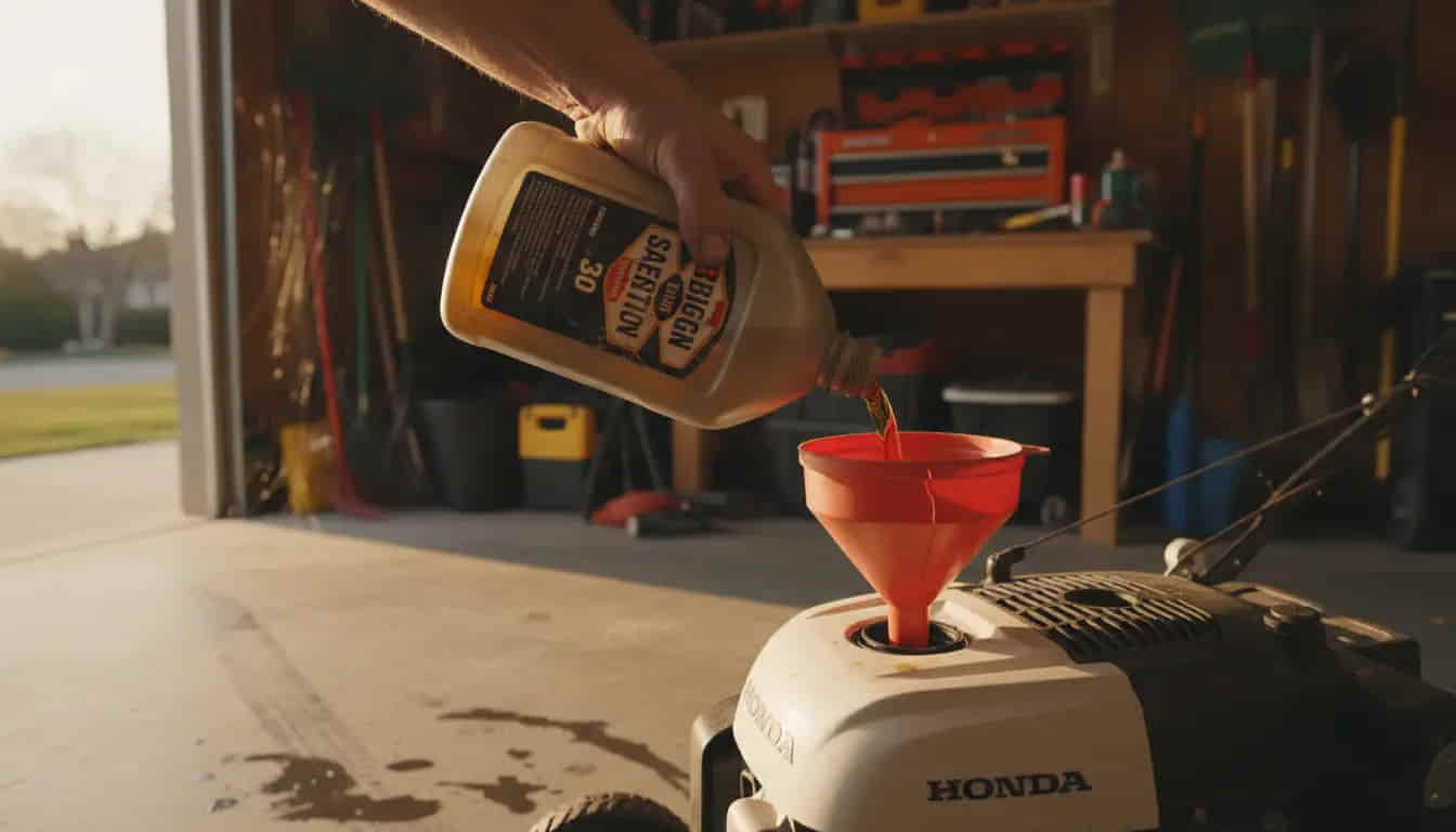 Best Lawn Mower Engine Oil 2025: Types & Change Guide