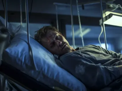 Он уже не может встать: бойцу СВО из Ижевска с дырой в челюсти стало хуже