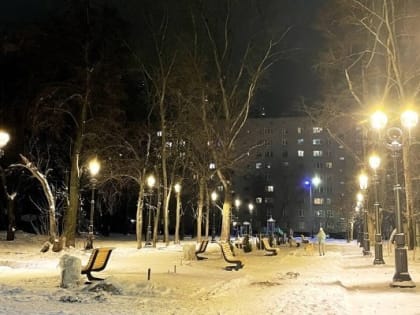 В Глазове завершили благоустройство сквера у «Глазовчанки»