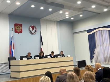 И.о. начальника Управления А.А. Ахметов принял участие в совещании по подведению итогов работы районного суда и мировых судей Индустриального района г. Ижевска за 2024 год