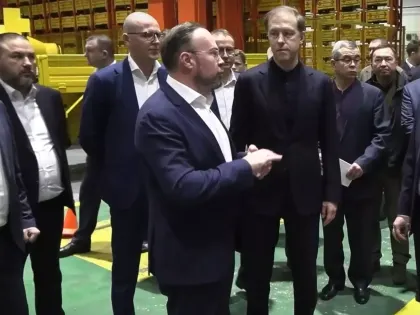 Первый вице-премьер России Денис Мантуров посетил предприятия Удмуртии