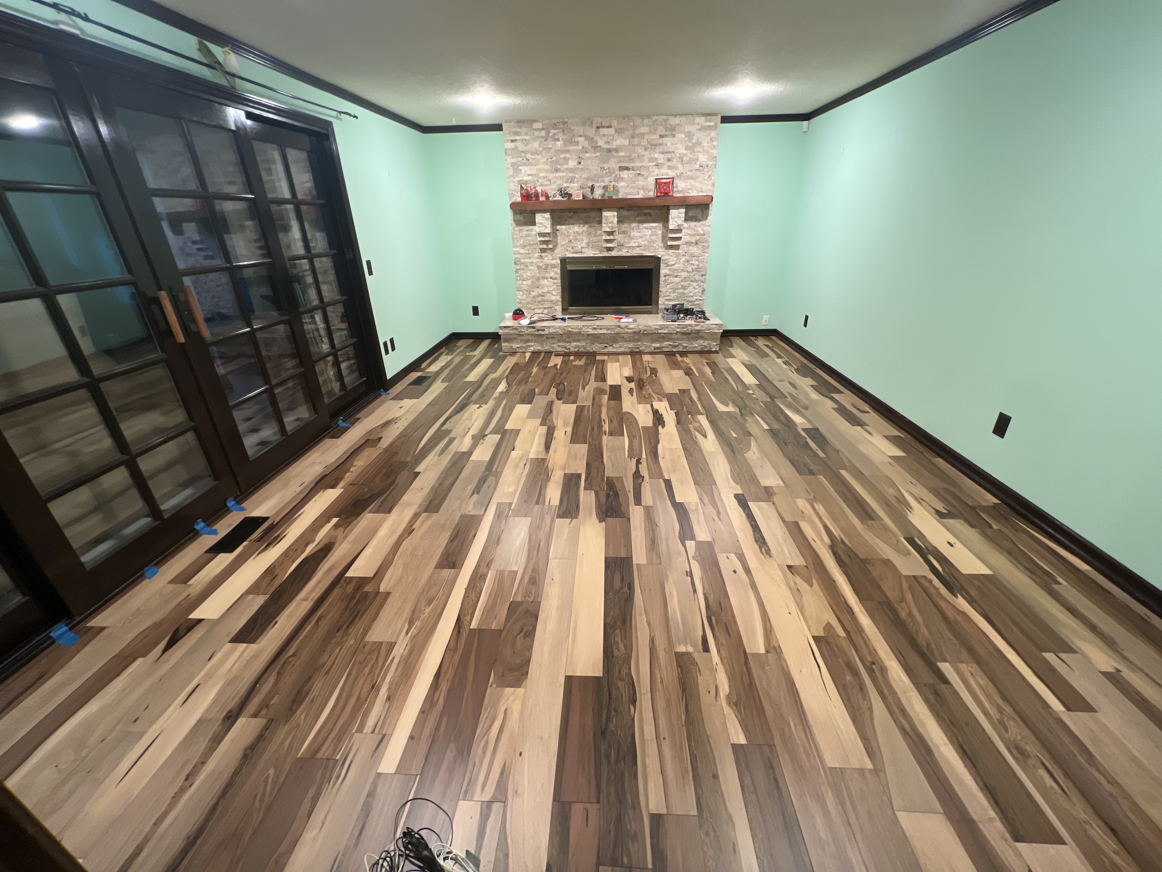 Floor prep and moisture mitigation product