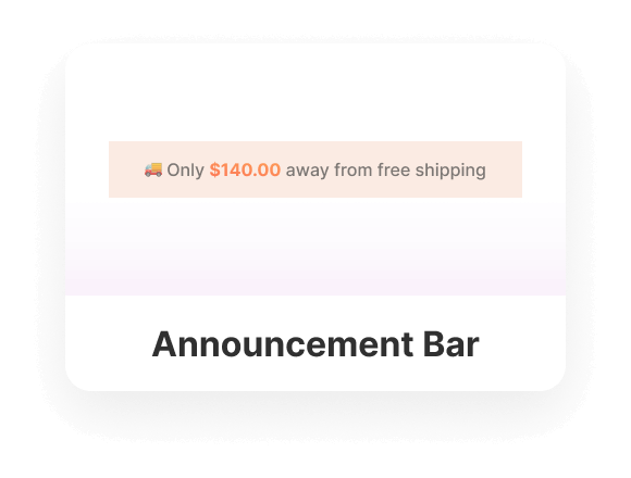 Announcement Bars