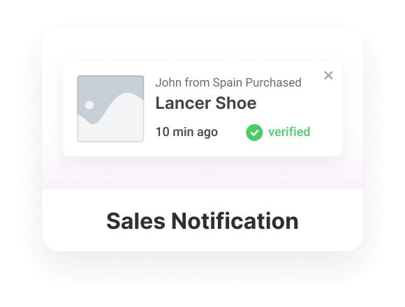 Sale Notifications