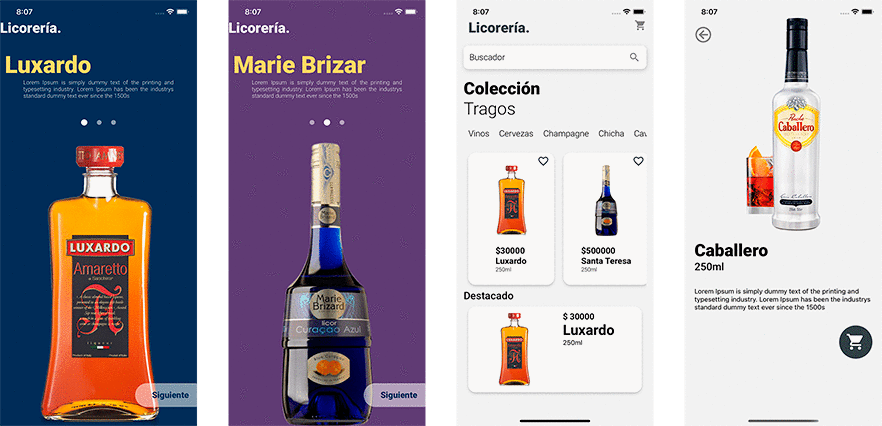 Licoreria App React Native