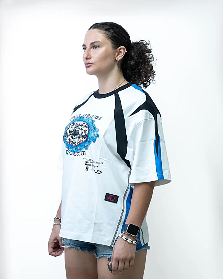 Warriors warning T-shirt White additional image 3