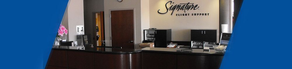 Signature FBO at San Antonio Int'l Airport coffee station