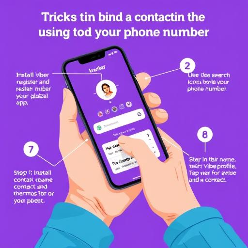 Как найти и добавить контакты в Viber по номеру телефона