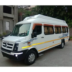 22 Seater Tempo Traveller White 3