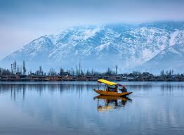 Dal Lake with houseboats 2