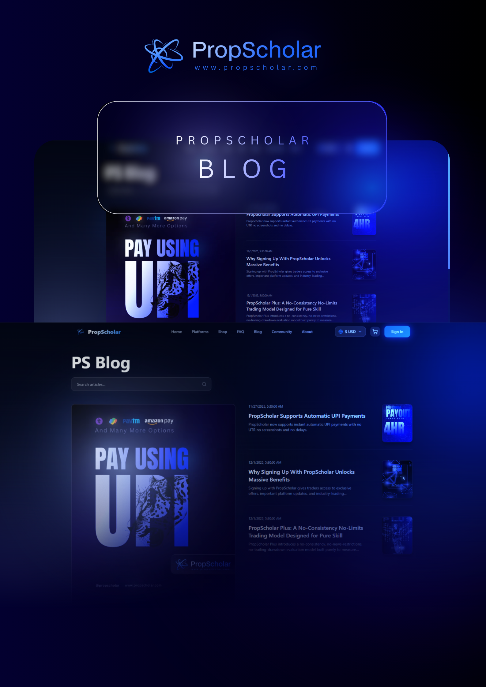 PropScholar Blog: The Learning Hub for Traders and Market Enthusiasts – Trading Scholarship Guide by PropScholar