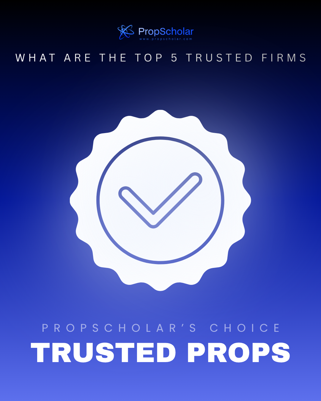 Top 5 Best Prop Firms 2026: Most Trusted and Recommended Prop Firms by PropScholar – Trading Scholarship Guide by PropScholar