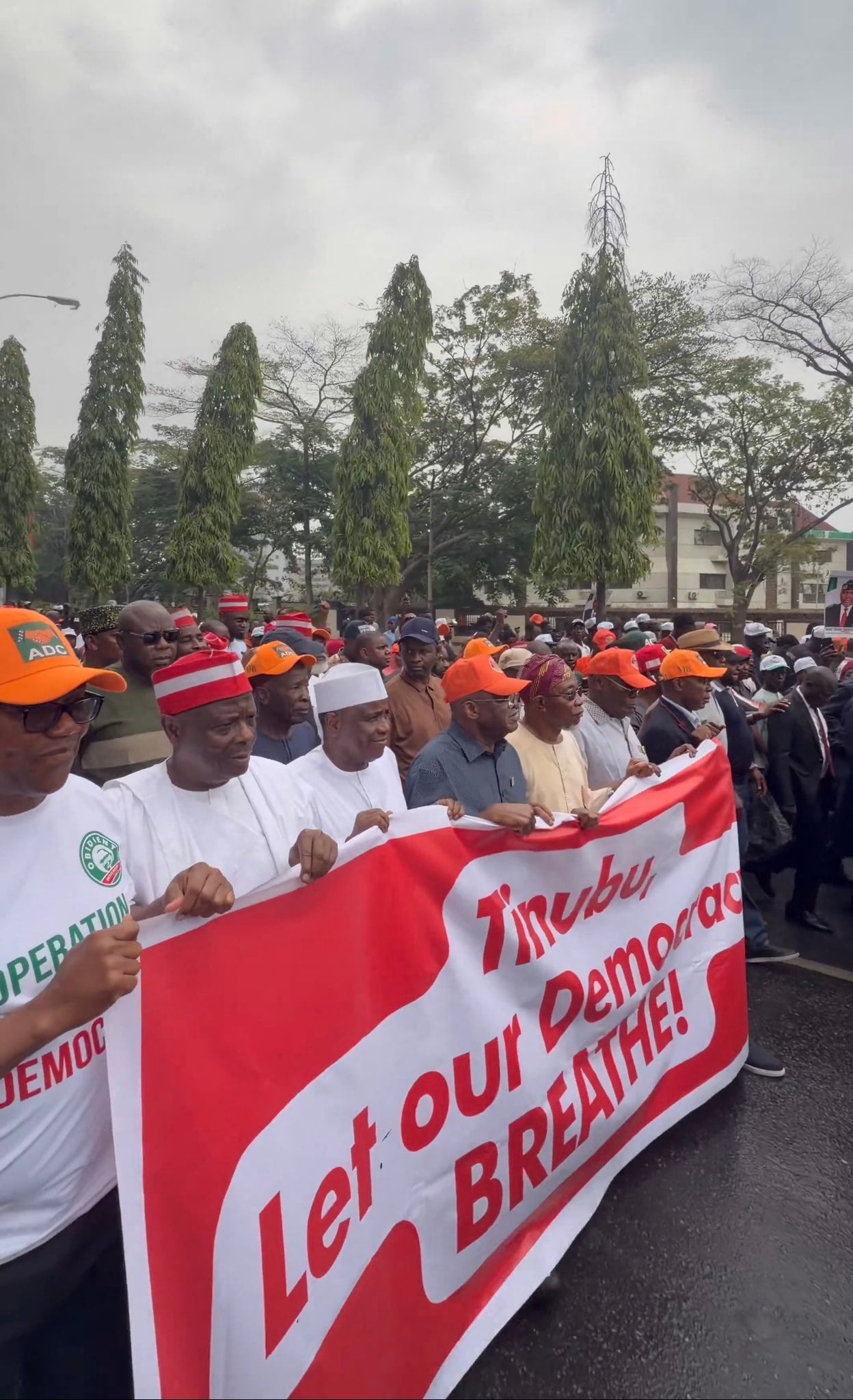 OccupyINEC: Atiku, Obi, Kwankwaso, others join ADC rally over INEC decisions