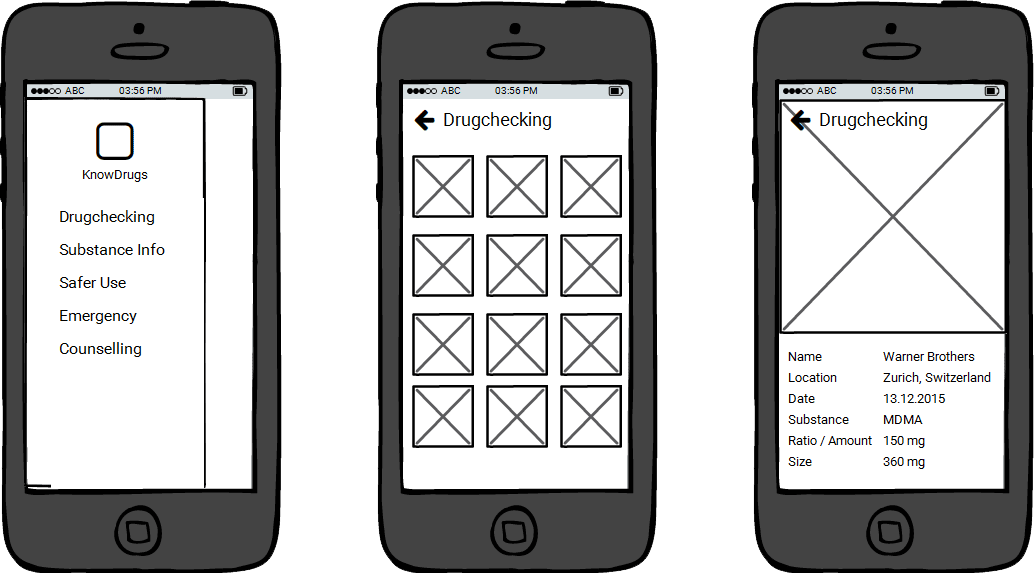 Wireframes are the basis for taking the design further and exploring UI elements and features