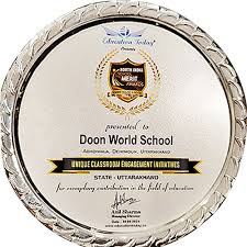 Doon World School Logo