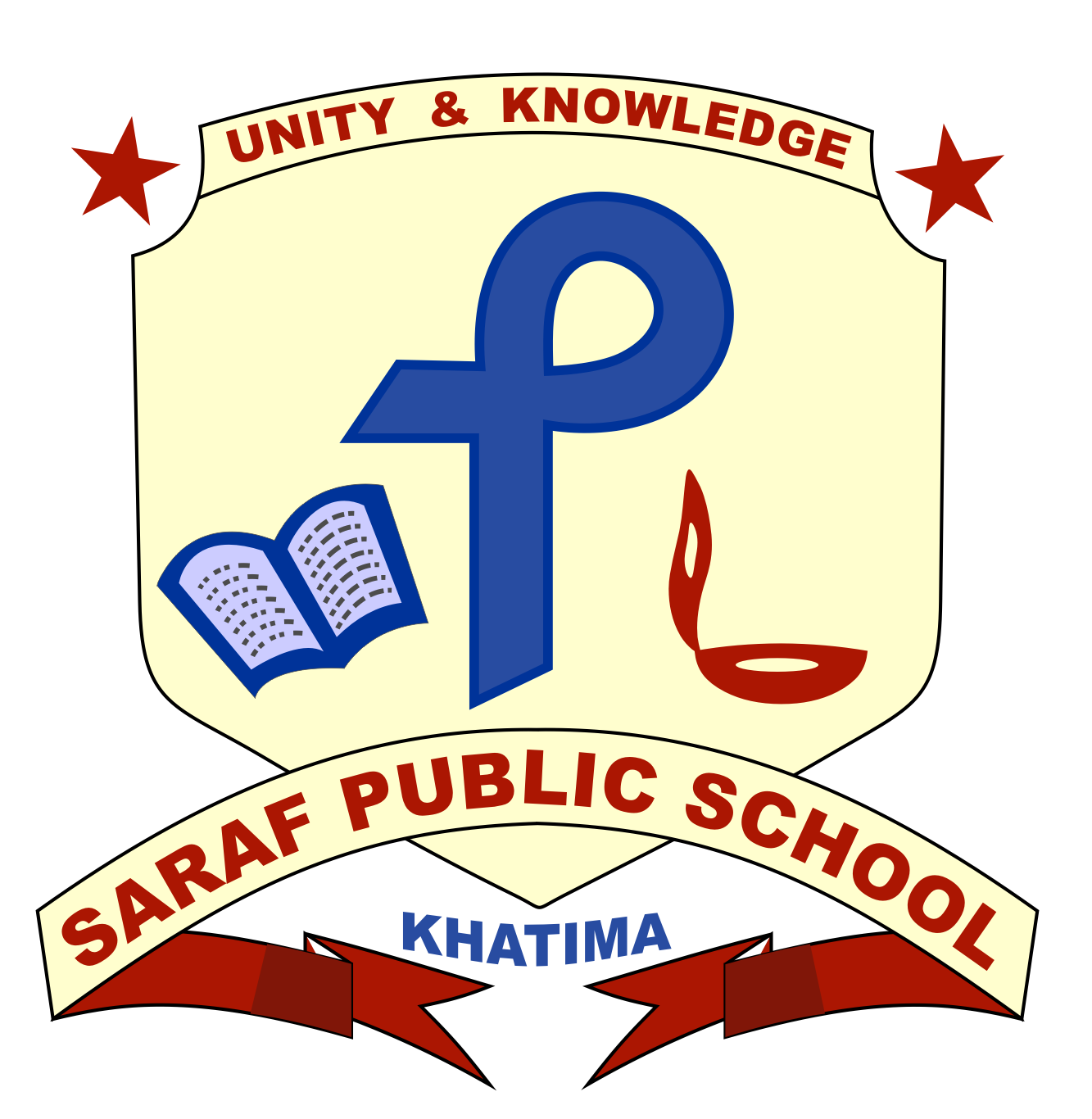 Saraf Public School Logo